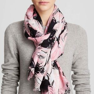 Kate Spade regal plume scarf