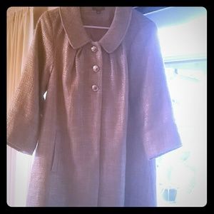 Apartment 9 3 button swing coat