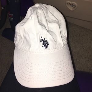White polo hat