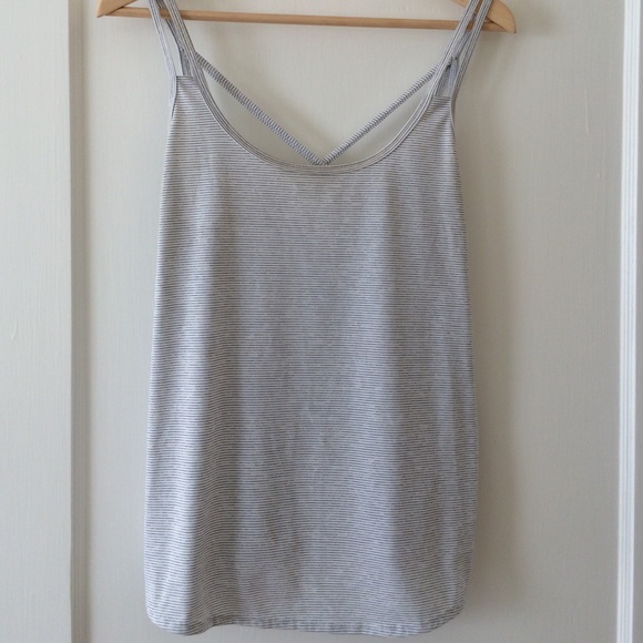 Old Navy Work Out Tank - Strappy and Stripped! (L)