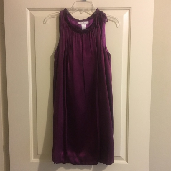 Laundry Cocktail Dress Size 4 in Eggplant