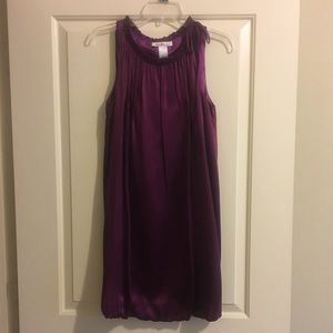 Laundry Cocktail Dress Size 4 in Eggplant