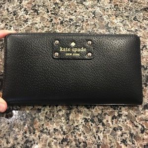 Kate Spade black wallet