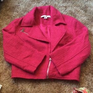Forever 21 blazer jacket- hot pink