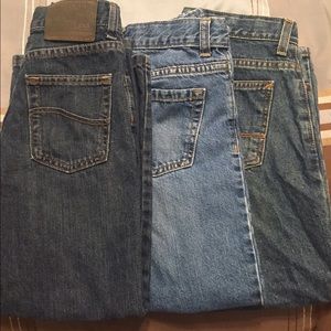 Lot of 3 boys jeans