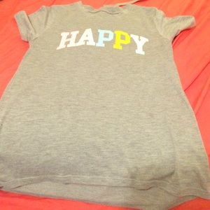 Blouse that says happy