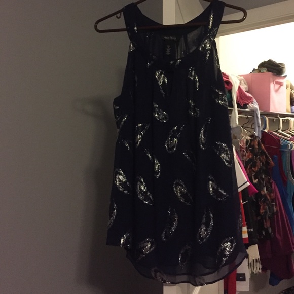 WHBM Silk Top