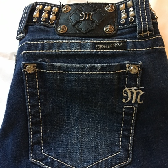 Miss Me Studded Bling Skinnies