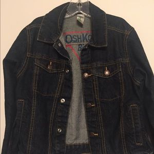 Oshkosh boys jean jacket size 7