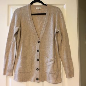 Madewell Beige Cardigan