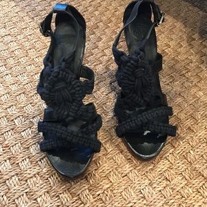 Tory Burch high heel sandals. Sz 10