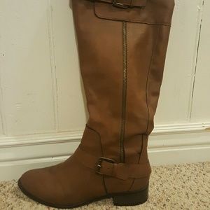 NWOT Victoria's Secret Tan Riding Boots