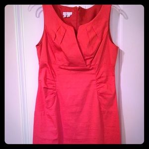 London Times coral dress