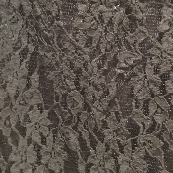 Lace dress w white collar - Picture 3 of 3