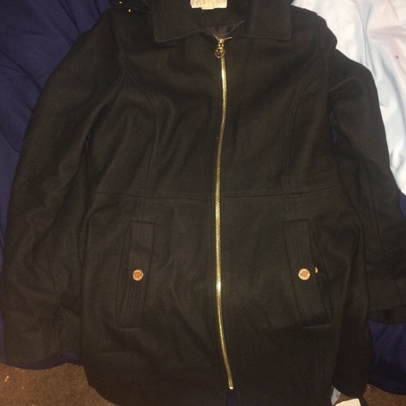 Michael Kors medium pea coat w/ hood