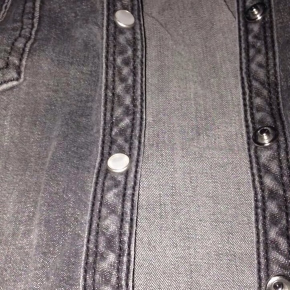 Grey button down - Picture 2 of 3