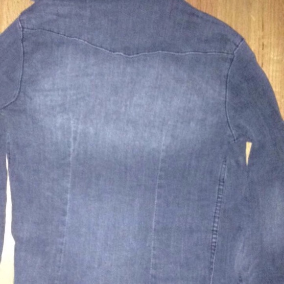 Grey button down - Picture 3 of 3