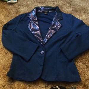 Dark blue blazer