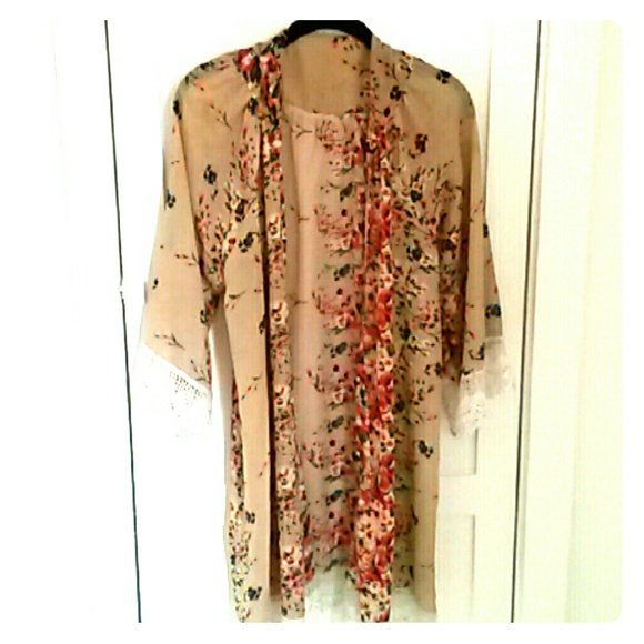 Floral Kimono