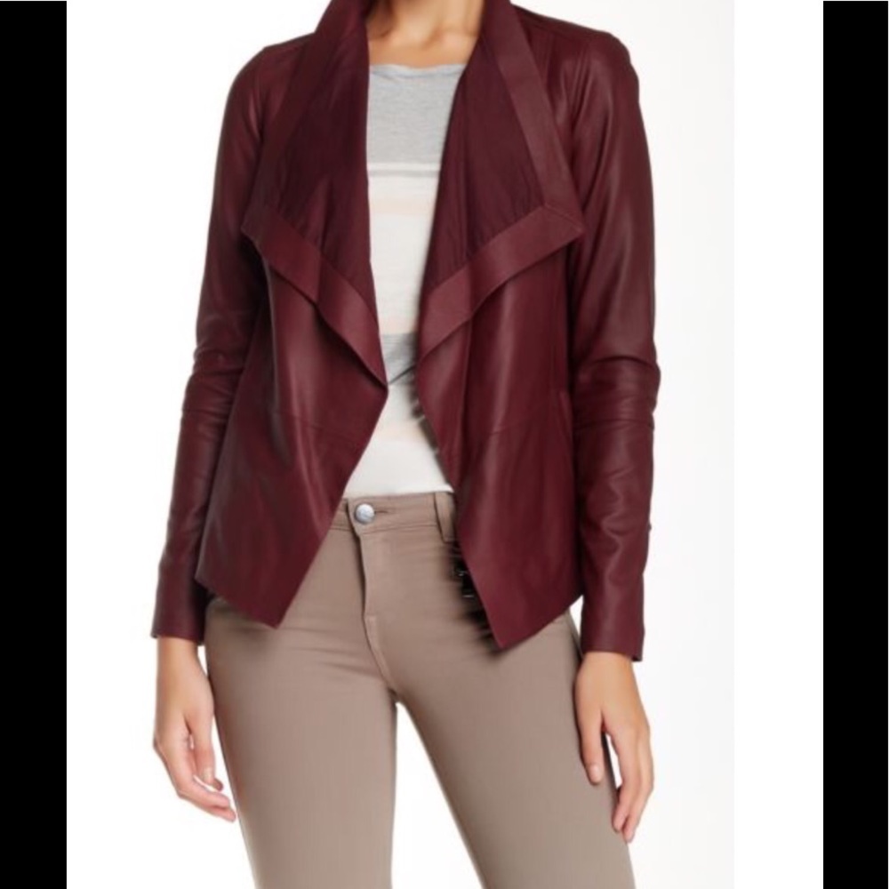 VINCE LEATHER JACKET