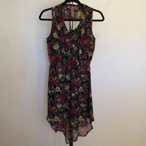 Darling floral Print HiLo Dress