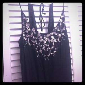 Size 6 Rebecca Taylor sequin jumpsuit