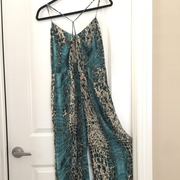 June & Hudson snake print jumpsuit from Nordstrom