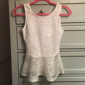 Adorable Peplum Top