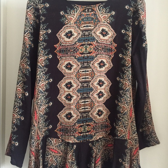 Free people tunic with peplum