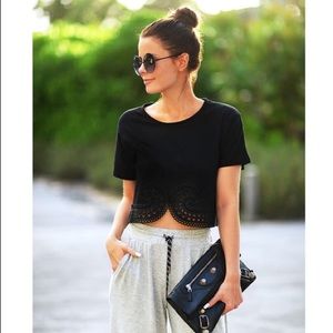 Elegant Vintage Little Black Frame Clutch
