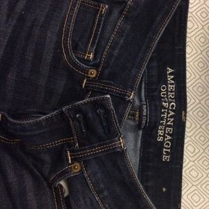 American eagle artist crop jeans. Size 00