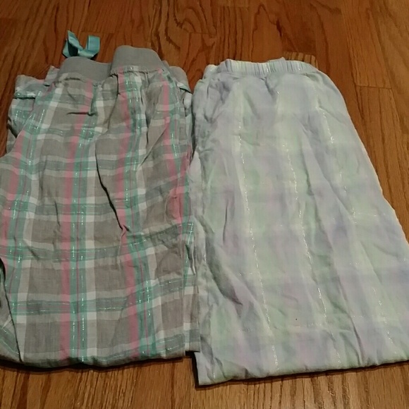 Two pairs pajama pants.