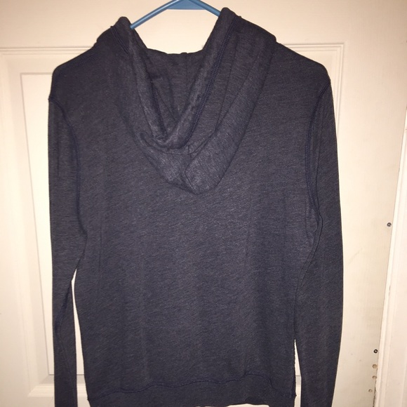 Large Hollister zip up blue jacket. - Picture 2 of 3