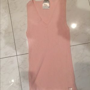 Pink Chanel Tank Top size 40