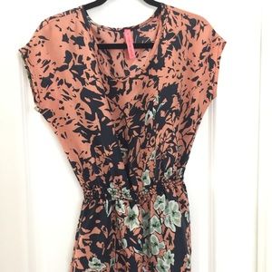 Eight Sixty rayon shirt dress