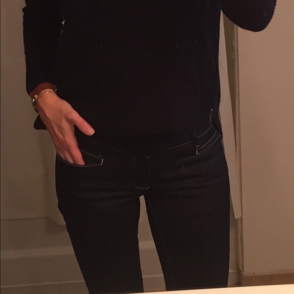 Dark indigo straight leg NEW Massimo Dutti jeans