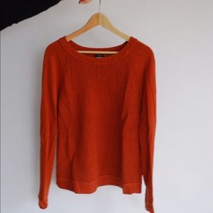 J. Crew Knitted Sweater - Burnt Orange