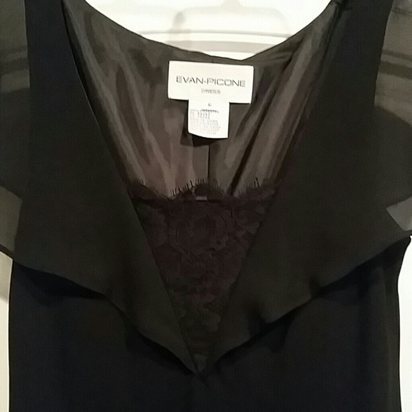 Simply Sophisticated Evan Picone LBD, Size 6 - Picture 4 of 4