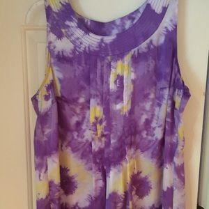 Pretty Lane Bryant Tank tunic. Sz 16