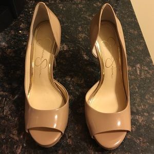 Jessica Simpson Peep Toe Heels