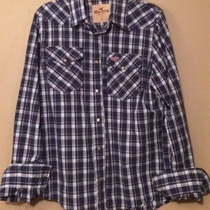 Hollister Long Sleeve Flannel