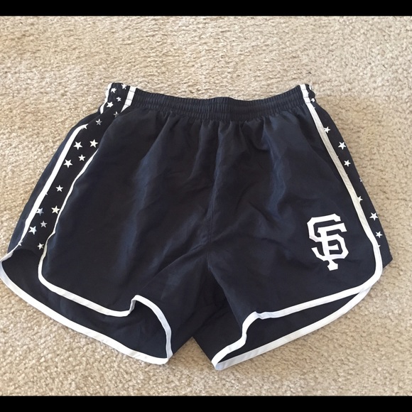 PINK Victoria's Secret Pants - SF GIANTS PINK ATHLETIC SHORTS