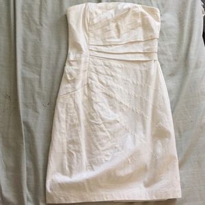 White tube dress