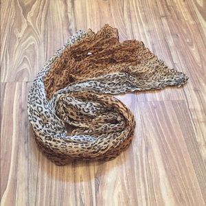Leopard Print Scarf