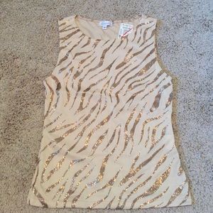 Charlotte Russe Glitter Top