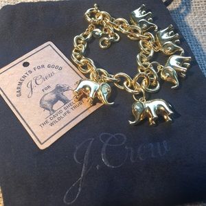 J.Crew David Sheldrick Elephant Bracelet