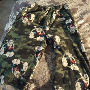 Popeye the Sailor Man pajama pants