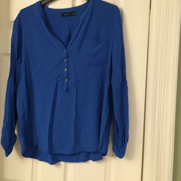 Blue Apt 9 Blouse