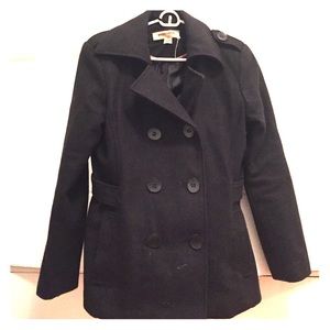 Hydraulic - Macy's Brand Black Pea Coat