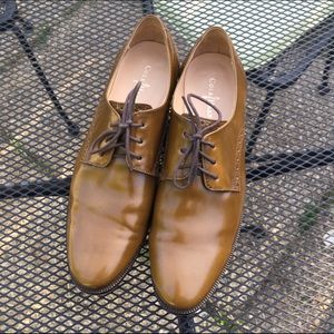 Cole Haan Golden Oxfords